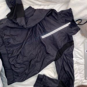 Fabletics Black Rain Jacket